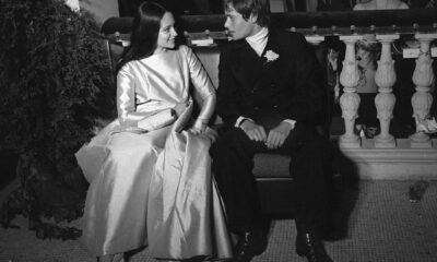 Olivia Hussey y Leonard Whiting, protagonistas de "Romeo y Julieta" de Franco Zeffirelli, durante la celebración del XVI Festival Internacional de Cine de San Sebastián, en 1968. EFE/Félix Gómez/ig