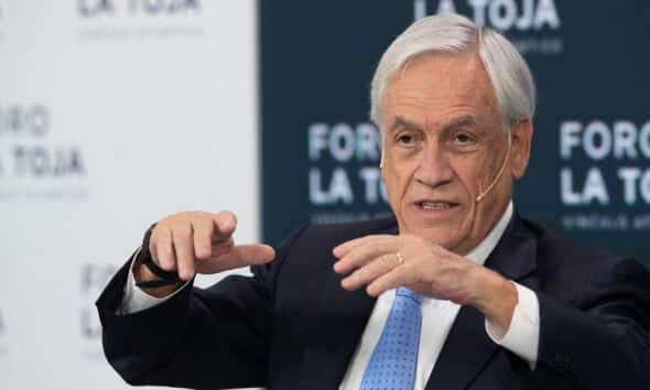 Fotografía de archivo donde aparece el expresidente chileno Sebastián Piñera. EFE/Salvador Sas