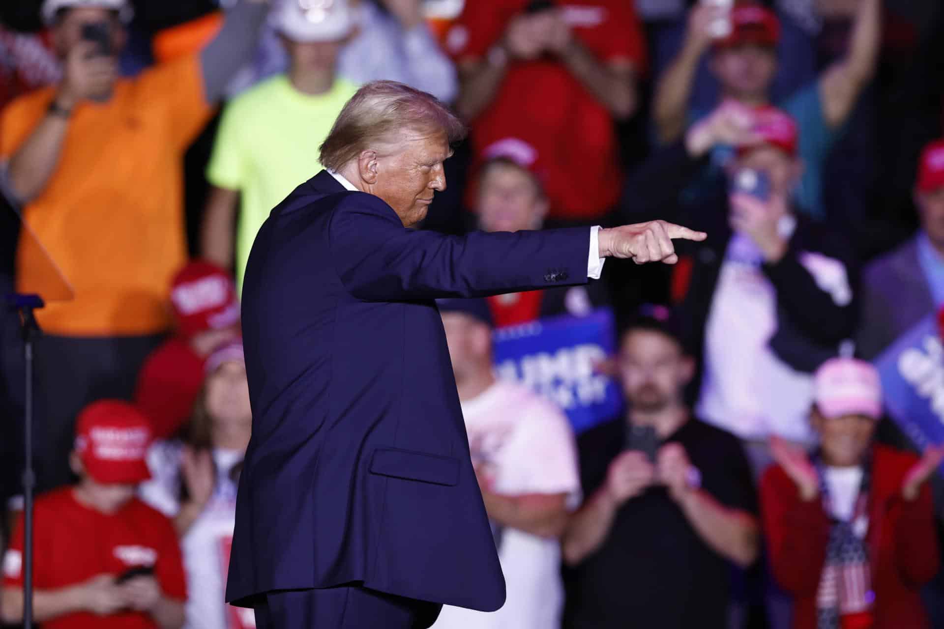 Fotografía de archivo del presidente electo de EE.UU., Donald Trump. EFE/EPA/CJ GUNTHER