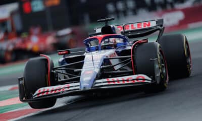 El piloto neozelandés del equipo RB Liam Lawson durante el Gran Premio de Fórmula 1 en el autódromo Hermanos Rodriguez de la Ciudad de México (México). EFE/Isaac Esquivel