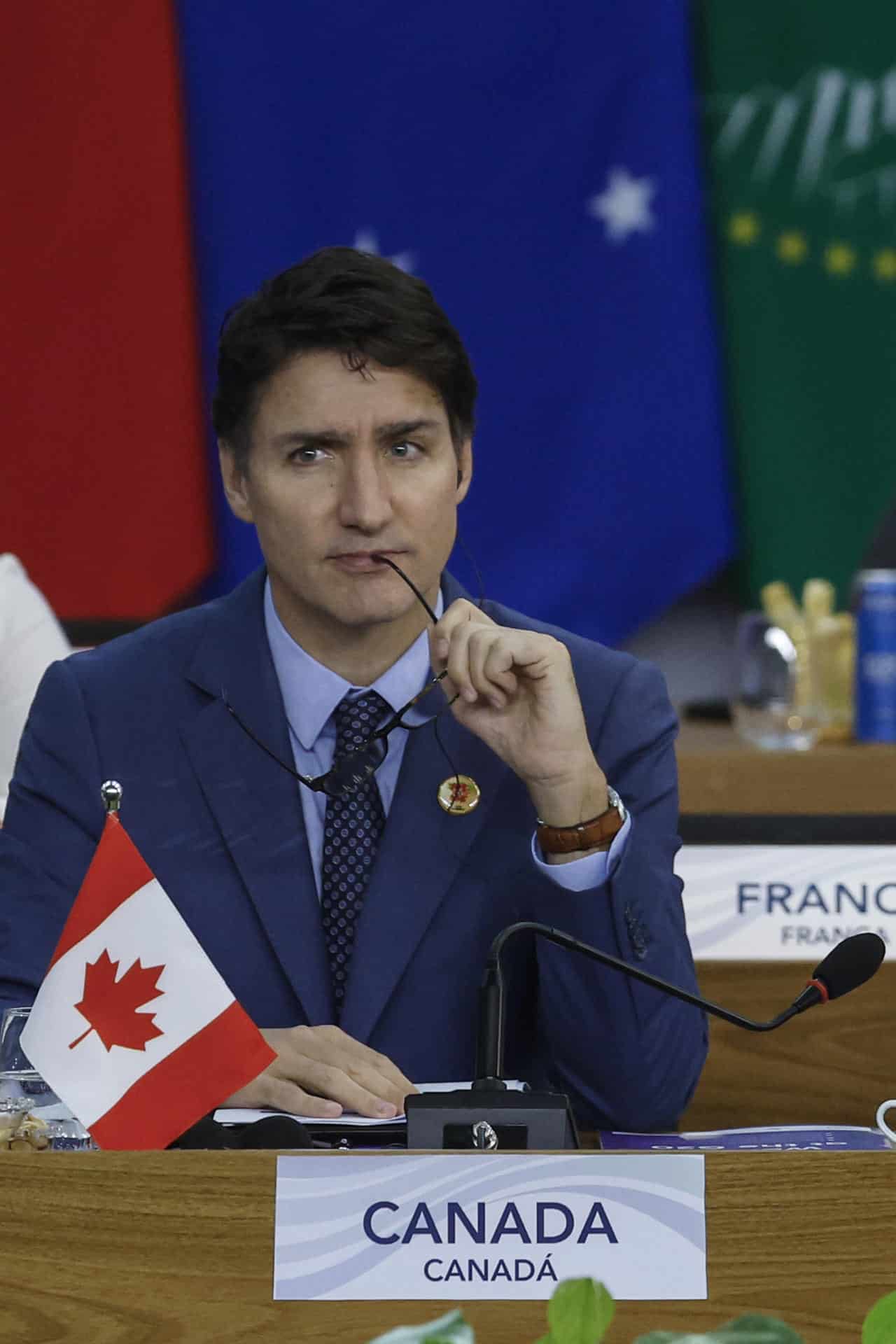 Imagen de archivo del primer ministro de Canadá, Justin Trudeau. EFE/ Antonio Lacerda