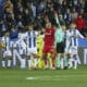 El colegiado muestra cartulina roja al jugador del Leganés Óscar Rodríguez durante el encuentro de la jornada 18 de LaLiga que CD Leganés y Villarreal CF disputaron en el estadio de Butarque, en Leganés. EFE/Kiko Huesca