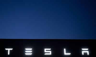 Imagen de archivo del logotipo de Tesla. EFE/EPA/Filip Singer