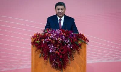 Imagen de Archivo del presidente chino, Xi Jinping.
 EFE/EPA/GONCALO LOBO PINHEIRO
//////////
Macao (China).- El presidente chino Xi Jinping habla en la cena de bienvenida organizada por el gobierno de Macao en el Dome en Cotai, en Macao, China, 19 de diciembre de 2024. El presidente chino está en la ciudad para una visita de tres días. Durante su visita, tomará juramento al Jefe Ejecutivo electo, Sam Hou Fai, el 20 de diciembre, en el 25 aniversario del establecimiento de la Región Administrativa Especial de Macao (RAEM). (Macao) EFE/EPA/GONCALO LOBO PINHEIRO