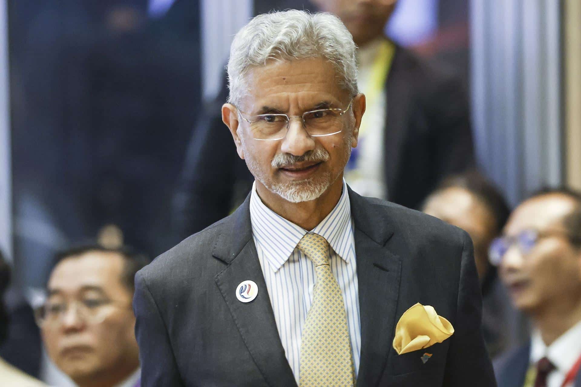 El ministro de Asuntos Exteriores de la India, Subrahmanyam Jaishankar, en una foto de archivo. EFE/EPA/RUNGROJ YONGRIT