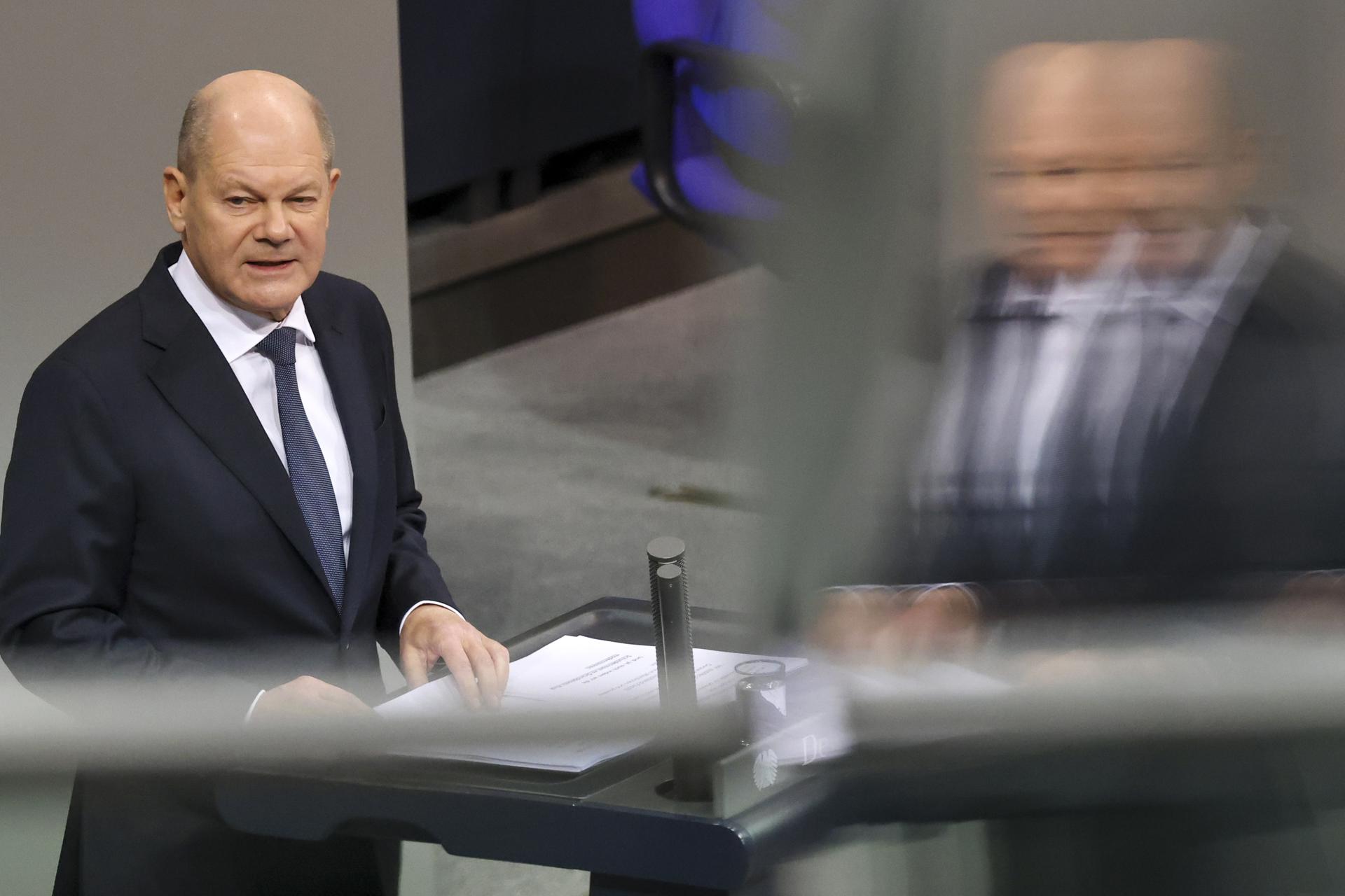 Canciller Alemán, Olaf Scholz EFE/EPA/HANNIBAL HANSCHKE