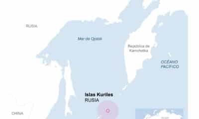 Un terremoto de magnitud 6,7 sacudió esta madrugada las Islas Kuriles, en el océano Pacífico Norte, según informó el servicio geológico de Estados Unidos (USGS, en sus siglas en inglés). EFE