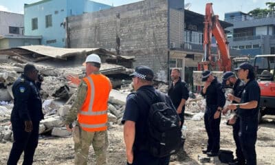 SÍDNEY (AUSTRALIA), 19/12/2024.-Los equipos de rescate de países como Australia y Nueva Zelanda comenzaron a llegar a Vanuatu tras el terremoto de magnitud 7,3 que dejó el martes al menos 9 muertos y 200 heridos, mientras continúan este jueves las tareas de rescate. EFE/ Departamento e Asuntos Exteriores de Australia ***SOLO USO EDITORIAL/SOLO DISPONIBLE PARA ILUSTRAR LA NOTICIA QUE ACOMPAÑA (CRÉDITO OBLIGATORIO)***