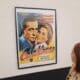 Cartel de la película 'Casablanca', protagonizada por Humphrey Bogart e Ingrid Bergman. EFE/Juan A. Medina/Archivo