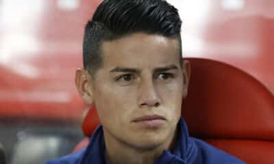 Fotografía de archivo de James Rodríguez. EFE/Juanjo Martín