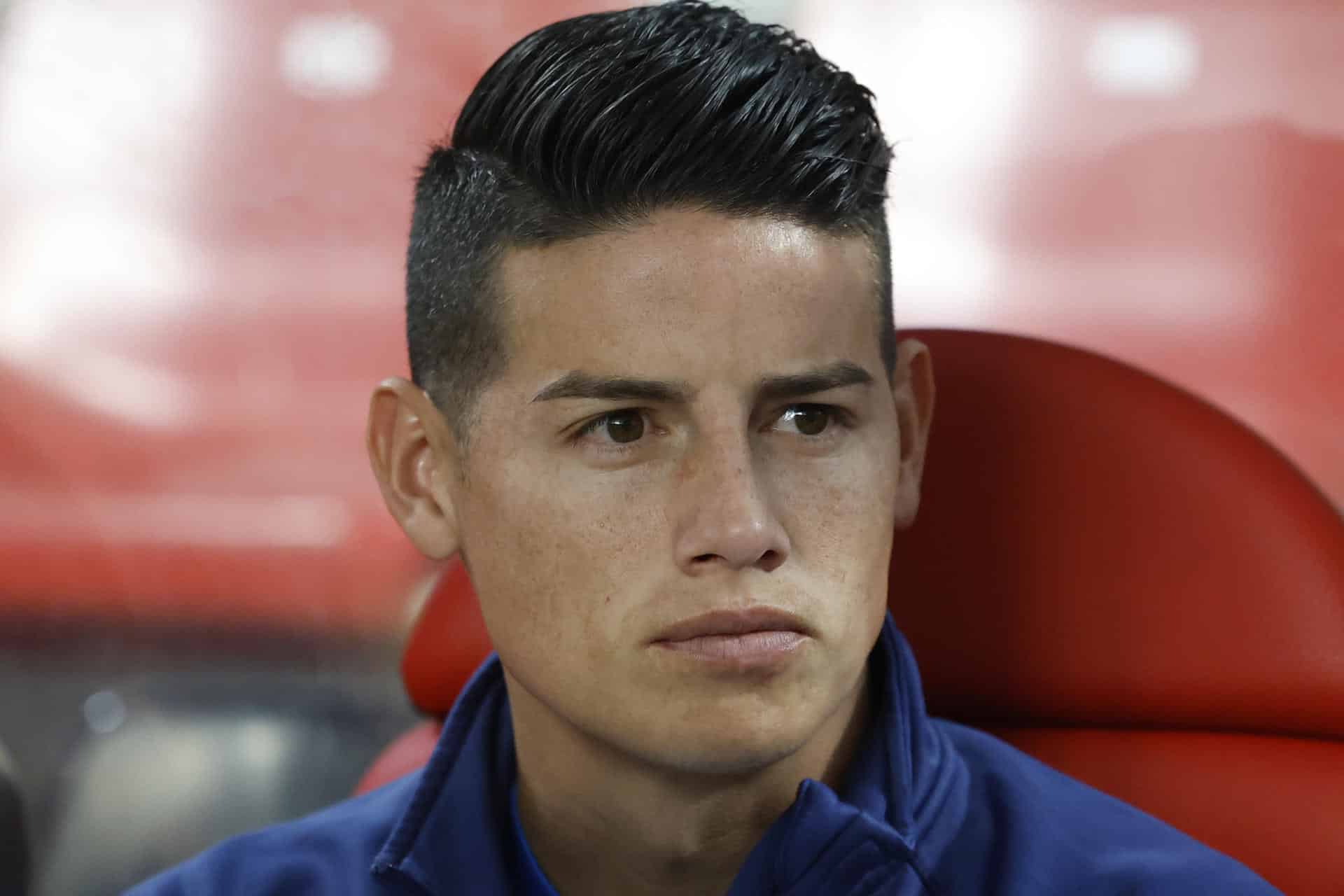 Fotografía de archivo de James Rodríguez. EFE/Juanjo Martín