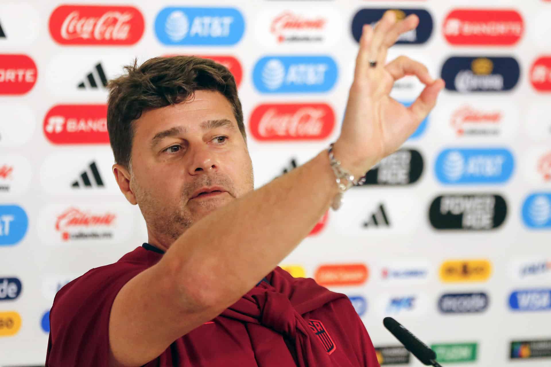 El entrenador de la selección de Estados Unidos, Mauricio Pochettino, en una foto de archivo. EFE/ Francisco Guasco