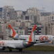 Fotografía de archivo de dos aviones de la aerolínea Gol en el aeropuerto de Congonhas, en Sao Paulo (Brasil). EFE/ Isaac Fontana