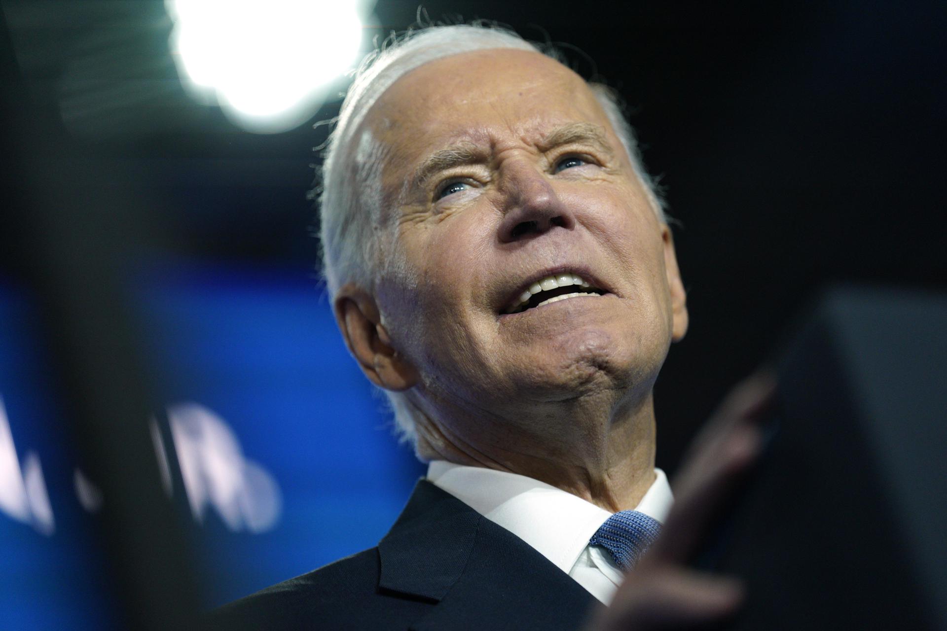 Fotografía del presidente de Estados Unidos, Joe Biden. EFE/Yuri Gripas