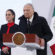 El fiscal general de México, Alejandro Gertz Manero, habla durante una rueda de prensa este jueves, en el Palacio Nacional de la Ciudad de México (México). EFE/ Mario Guzmán