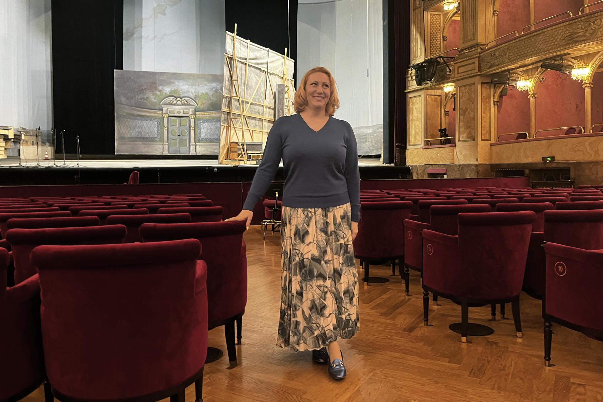 La soprano madrileña Saioa Hernández será la encargada de dar voz y rostro a Tosca enlLa Ópera de Roma que estrena este martes laobra en el mismo sitio y la misma hora en que lo hizo Giacomo Puccini hace 125 años. EFE/ Gonzalo Sánchez