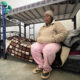 La migrante colombiana Margelis Tinoco permanece en el albergue 'El Buen Samaritano' este martes, en Ciudad Juárez Chihuahua (México). EFE/ Luis Torres