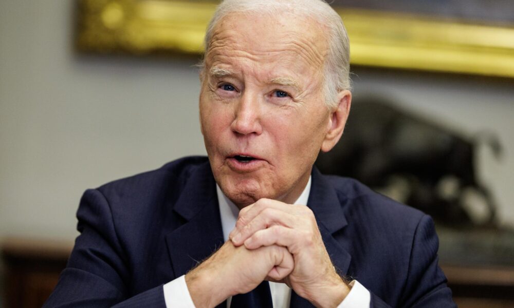 Fotografía de archivo del presidente de EE.UU., Joe Biden. EFE/EPA/SAMUEL CORUM / POOL