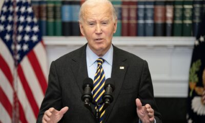 El presidente estadounidense Joe Biden pronuncia un discurso sobre economía, el 10 de enero de 2025. EFE/LEIGH VOGEL / POOL