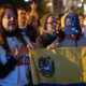 Venezolanos participan en una manifestación este jueves, en Ciudad de Guatemala (Guatemala). EFE/ David Toro