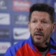 Simeone, durante la rueda de prensa. EFE/Chema Moya