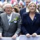 Imagen de archivo de Jean-Marie Le Pen y su hija Marine Le Pen. EFE/EPA/YOAN VALAT