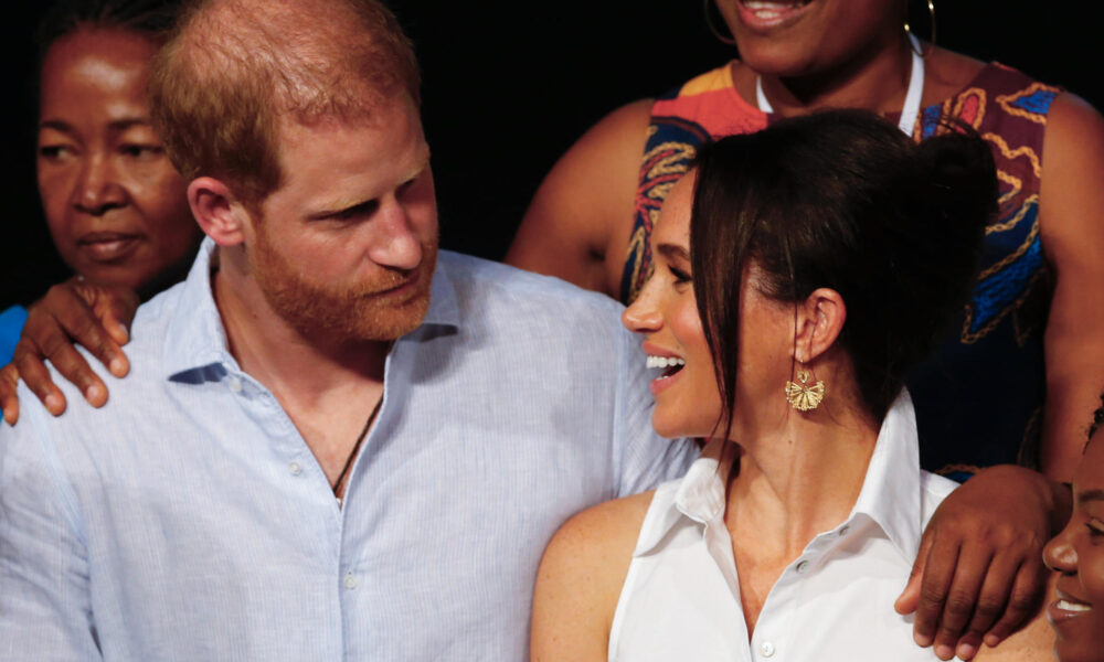 Fotografía de archivo donde aparecen los duques de Sussex, el príncipe Harry y Meghan. EFE/ Ernesto Guzmán