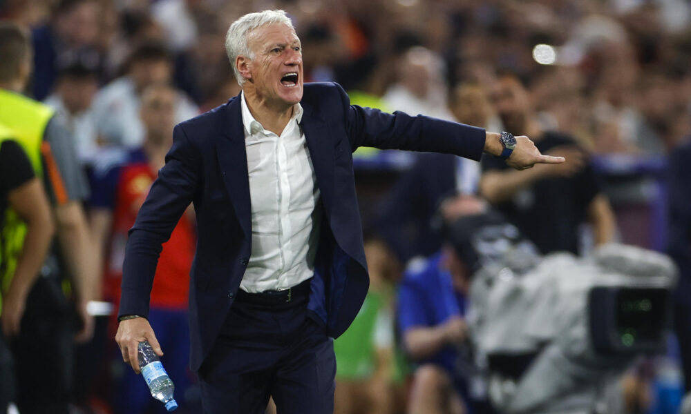 El entrenador de la selección francesa, Didier Deschamps, en una imagen de archivo. EFE/Alberto Estévez