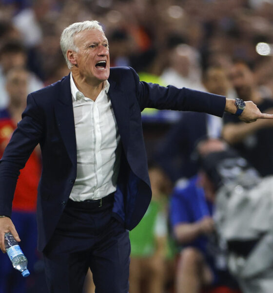 El entrenador de la selección francesa, Didier Deschamps, en una imagen de archivo. EFE/Alberto Estévez