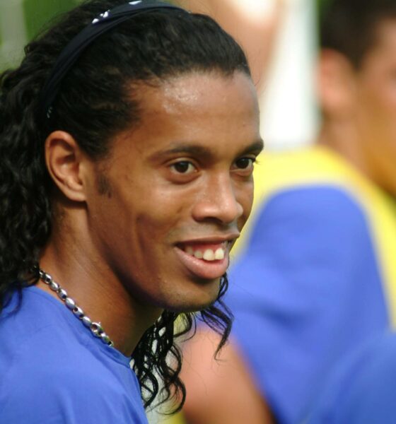 Fotografía de archivo del delantero brasileño Ronaldinho Gaucho. EFE/Bertuccelli