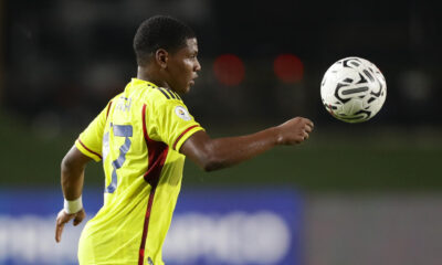 Fotografía de archivo del jugador colombiano Oscar Perea. EFE/Rayner Peña R.