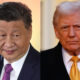 Combo de fotografías donde se observa al presidente de China, Xi Jinping (i), y al presidente electo de EE.UU., Donald Trump. EFE/ Paolo Aguilar / Mohammed Badra