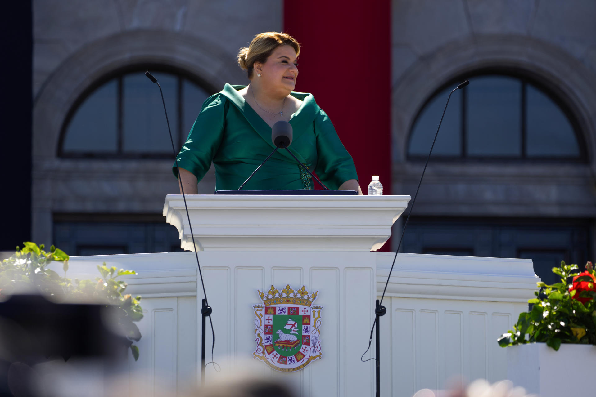 La gobernadora de Puerto Rico, Jenniffer González, en una foto de archivo. EFE/ Thais Llorca