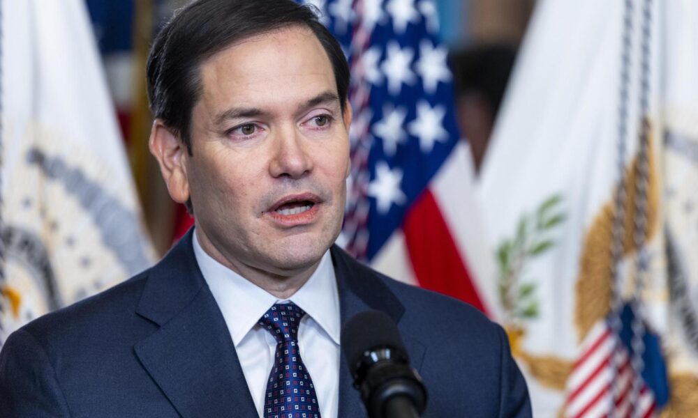 El canciller de Esatdos Unidos, Marco Rubio. EFE/SHAWN THEW