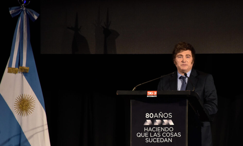 Fotografía de archivo del presidente argentino, Javier Milei. EFE/ Federico Gutiérrez