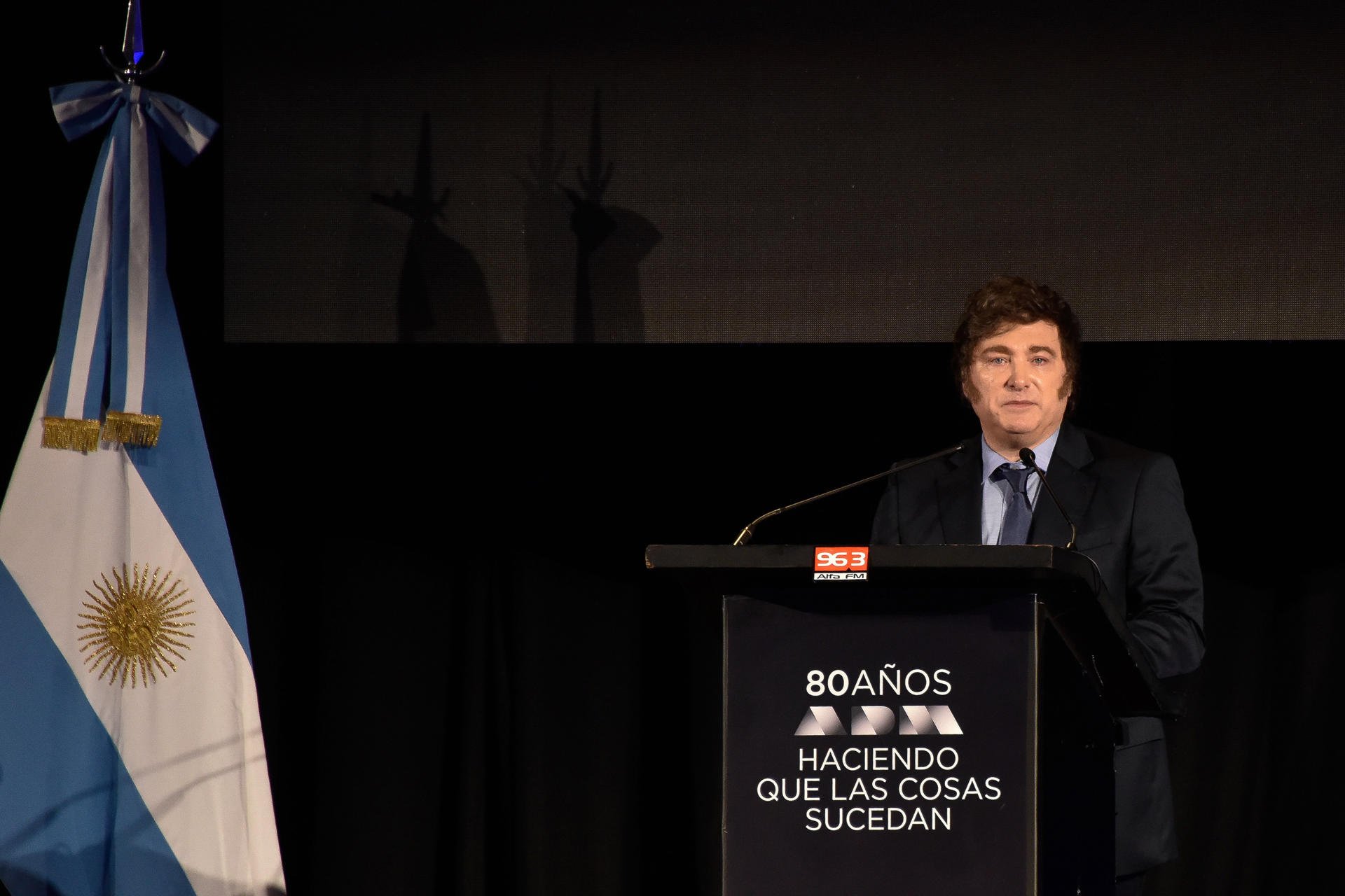 Fotografía de archivo del presidente argentino, Javier Milei. EFE/ Federico Gutiérrez