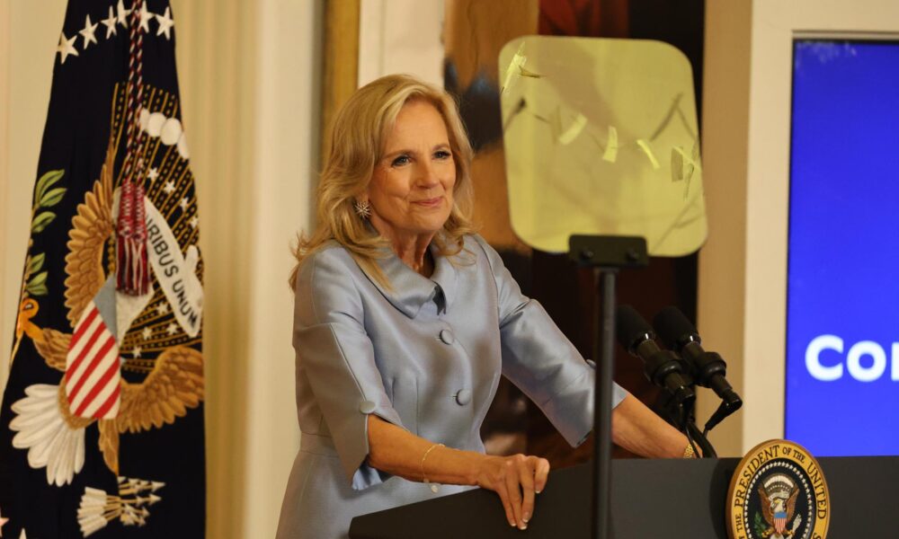 La primera dama de Estados Unidos, Jill Biden. Imagen de archivo. EFE/Octavio Guzmán