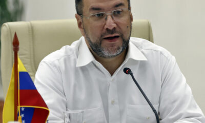 El canciller de Venezuela, Yvan Gil. EFE/Ernesto Mastrascusa