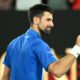 El serbio Novak Djokovic se convirtió este miércoles en el jugador con más partidos individuales jugados de Grand Slam en la historia del tenis, 430, en coincidencia con el que ganó al portugués Jaime Faria en la segunda ronda del torneo que se juega en Melbourne. EFE/EPA/JOEL CARRETT