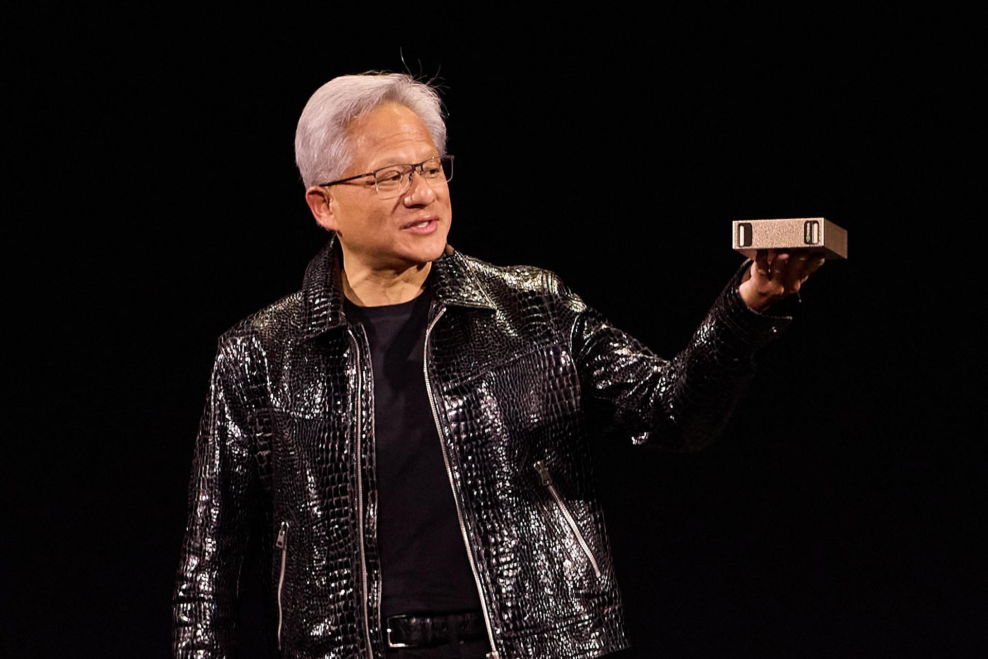 Foto de archivo de Jensen Huang, fundador y director ejecutivo de Nvidia. EFE/ALLISON DINNER