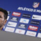 Simeone, en la rueda de prensa de este viernes. EFE/ Sergio Pérez