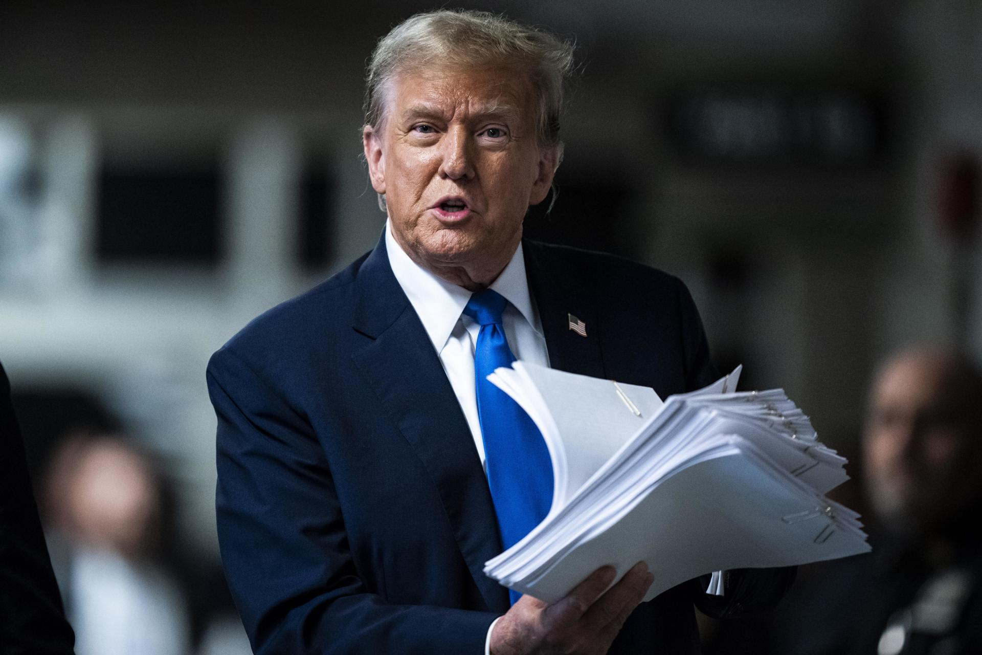 Fotografía de archivo del presidente electo de Estados Unidos, Donald Trump.  EFE/EPA/Jabin Botsford/POOL