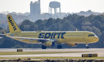 Foto de archivo de un avión de Spirit Airlines. EFE/EPA/Erik S. Lesser