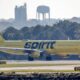 Foto de archivo de un avión de Spirit Airlines. EFE/EPA/Erik S. Lesser