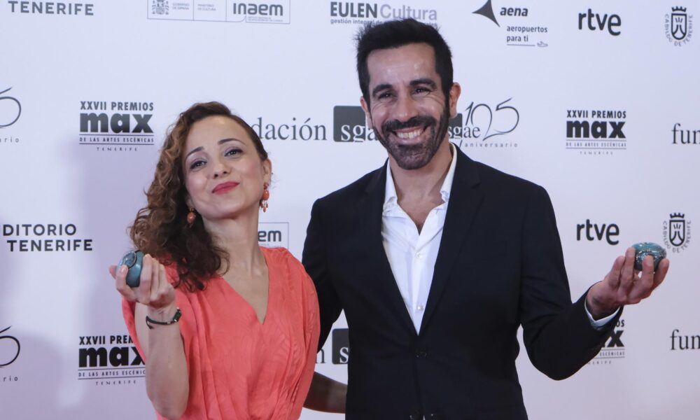 Fotografía de archivo de Olga Pericet y Daniel Abreu, ganadores de un Premio Max a la mejor coreografía por 'La Materia'. EFE/Alberto Valdés