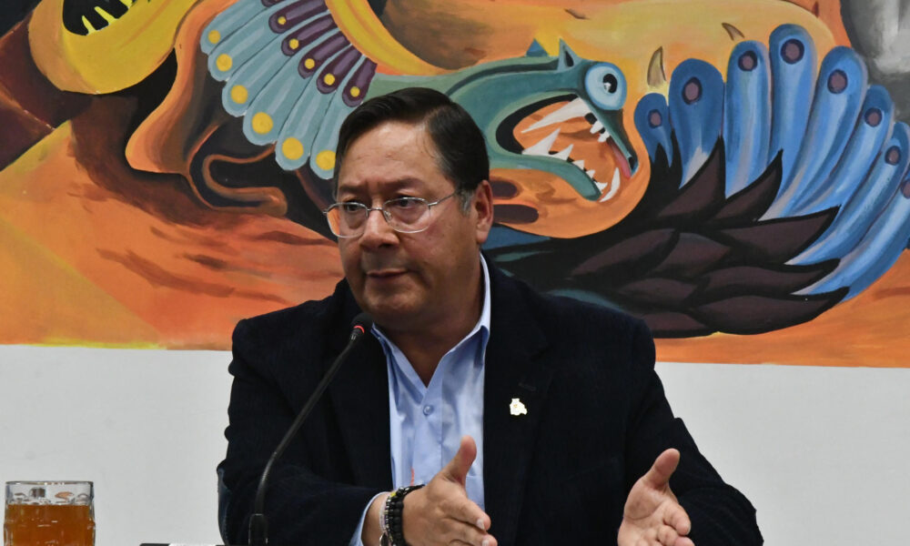 Fotogrfía de archivo del presidente de Bolivia, Luis Arce. EFE/STR