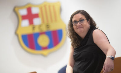 La vicepresidenta del Barcelona, Elena Fort, responsable del área institucional y del 'Espai Barça', en una imagen de archivo. EFE/Marta Pérez