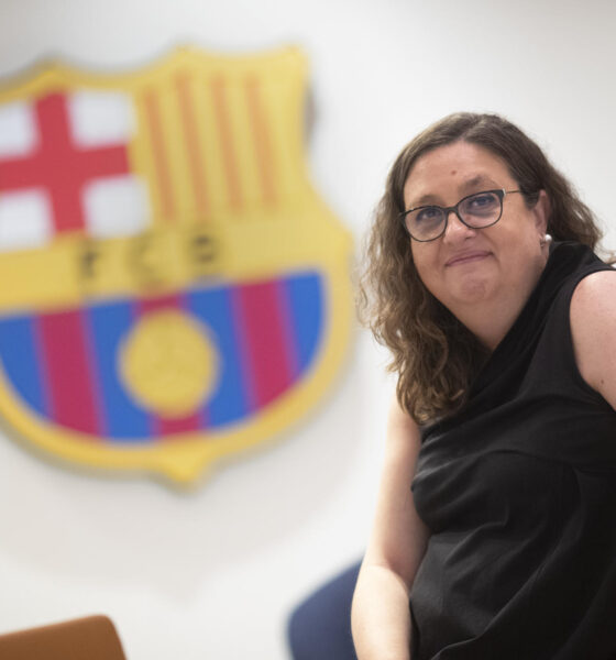 La vicepresidenta del Barcelona, Elena Fort, responsable del área institucional y del 'Espai Barça', en una imagen de archivo. EFE/Marta Pérez