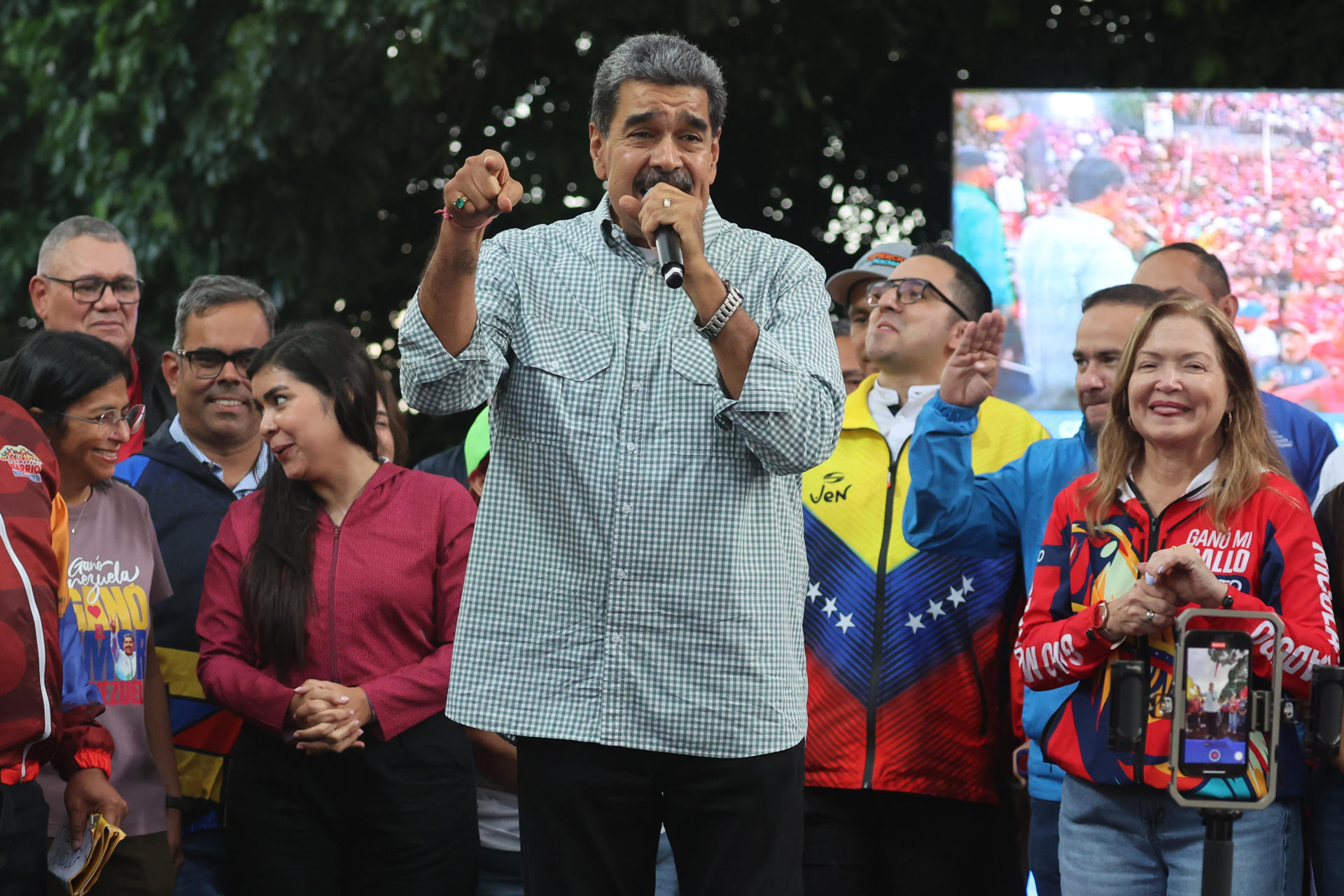 Fotografía de archivo del presidente de Venezuela, Nicolás Maduro. EFE/ Miguel Gutiérrez