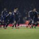 Los jugadores del United celebran el pase en la FA Cup a costa del Arsenal. EFE/EPA/TOLGA AKMEN